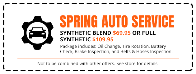 Spring Auto Service Packages